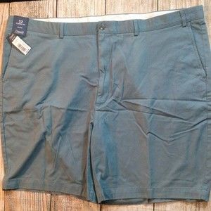 NWT Vintage blue flat front shorts by Roundtree & Yorke size 52